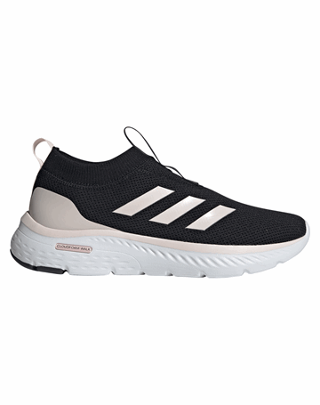 Adidas Cloudfoam Move Sock Sko Sort/Hvid/Lyserød Dame