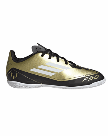 Adidas F50 Club Indendørssko Gold/Black Børn