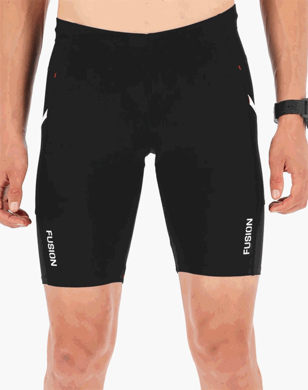 Fusion C3 Short Tights Shorts Black Unisex