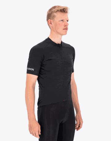 Fusion C3 Cykel t-shirt Sort Unisex