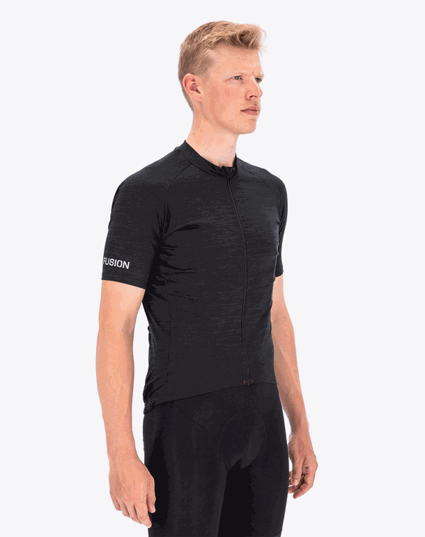 Fusion C3 Cykel t-shirt Sort Unisex