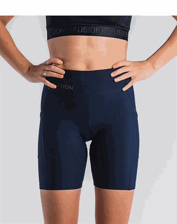 Fusion Womens C3 Short Training Tight Night Blue Dame