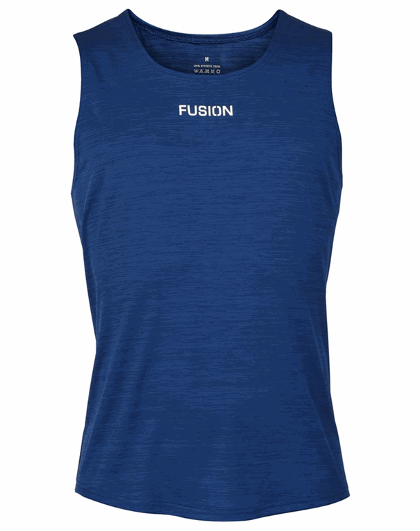 Fusion C3 Singlet Løbetop Night Blue Herre