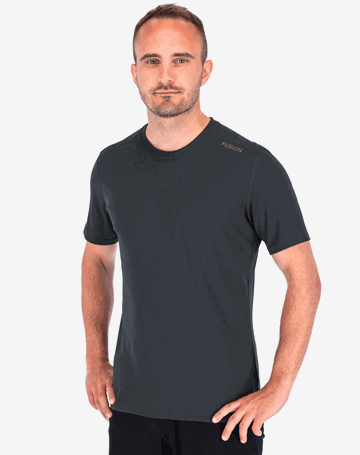 Fusion Nova T-shirt Grey Herre