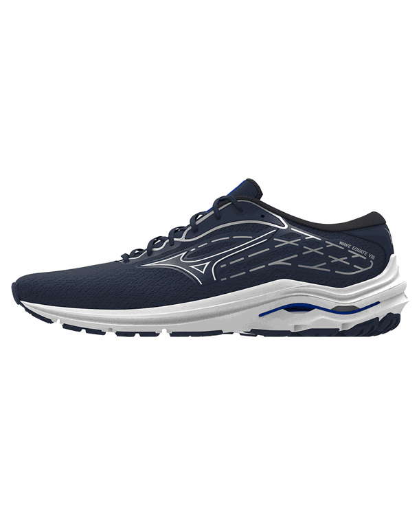 Mizuno Wave Equate 8 Løbesko Blå/Hvid/Sort Herre