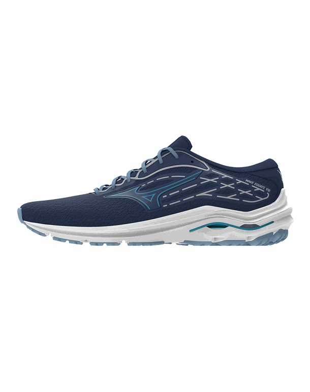 Mizuno Wave Equate 8 Løbesko Blå/Hvid Dame