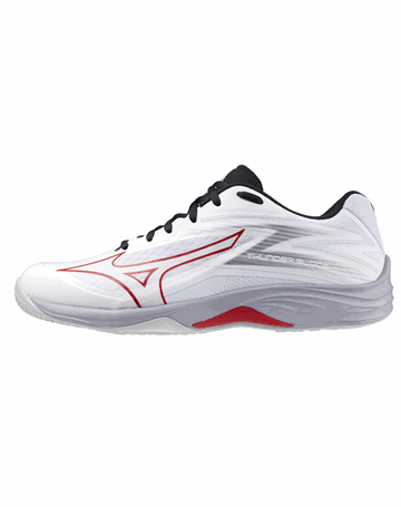 Mizuno Thunder Blade Z Indendørssko White/Salsa/Black Unisex