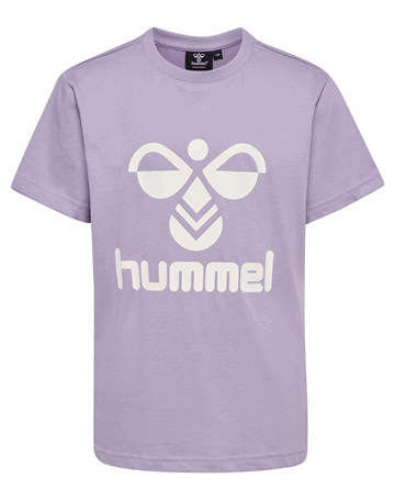 Hummel Tres T-shirt Lavender Grey Pige