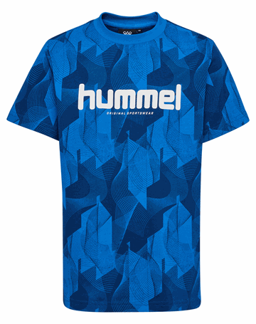 Hummel Tonni T-shirt Estate Blue Børn