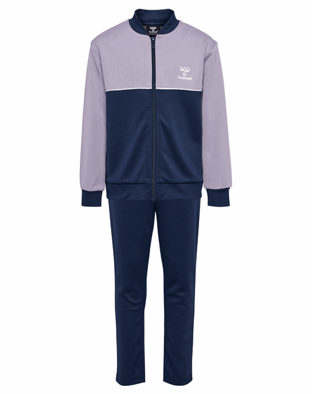 Hummel Dallas Tracksuit Træningssæt Lilla Børn