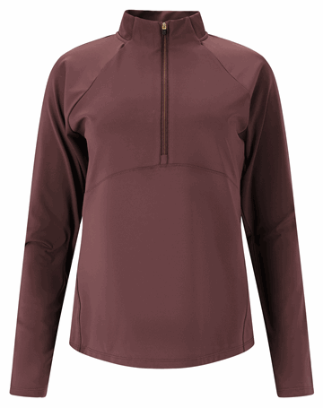 Athlecia Lucile Midlayer Trøje Bordeaux Dame