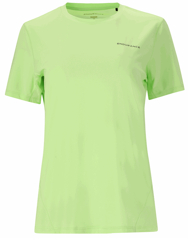 Endurance Nan T-shirt Paradise Green Dame