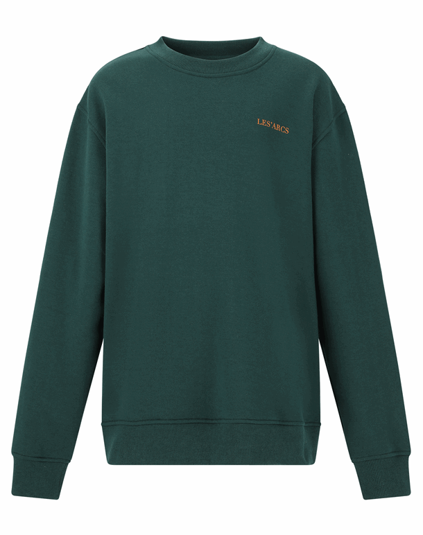 Les Arcs Deasach Sweatshirt Grøn Børn