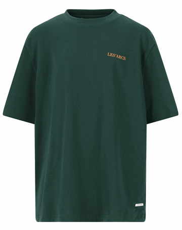 Les Arcs Tynan T-shirt Grøn Børn