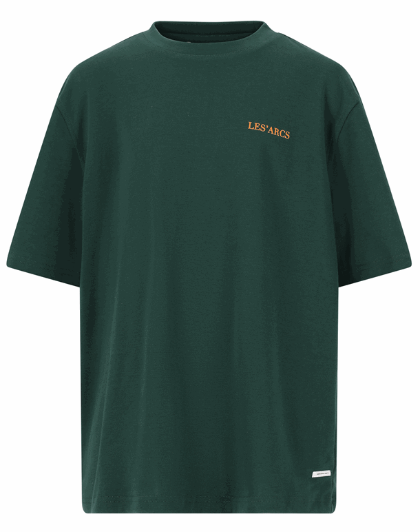 Les Arcs Tynan T-shirt Grøn Børn