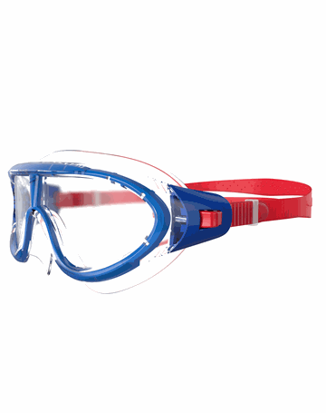 Speedo Biofuse Rift Mask Svømmebrille Red/Clear Unisex