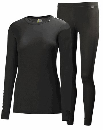 Helly Hansen Comfort Light Skiundertøj Sort Dame