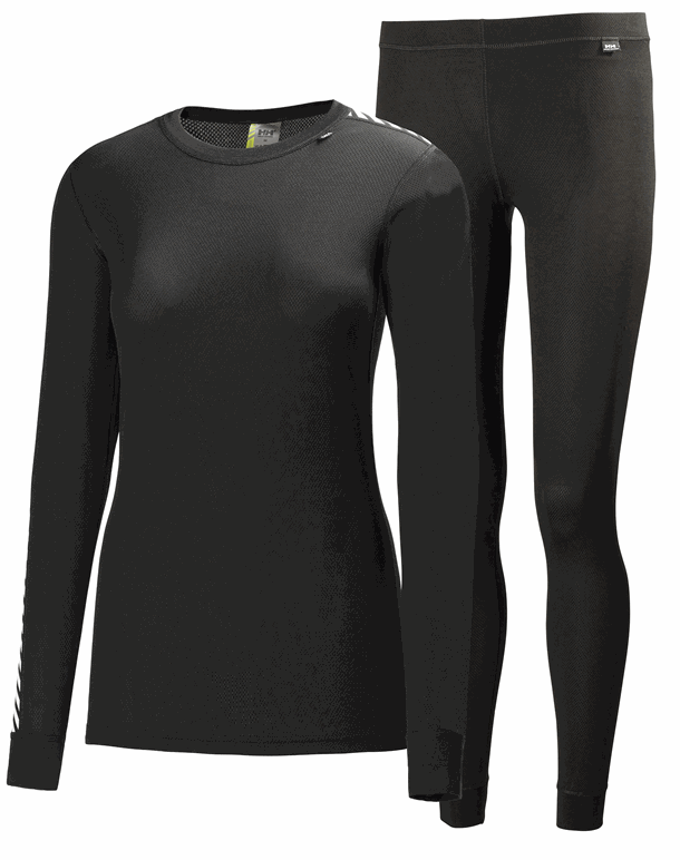 Helly Hansen Comfort Light Skiundertøj Sort Dame