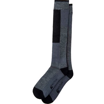 Whistler Skistrømper Corsicana 2-pack Ski Sock Sort-Mørkegrå Unisex