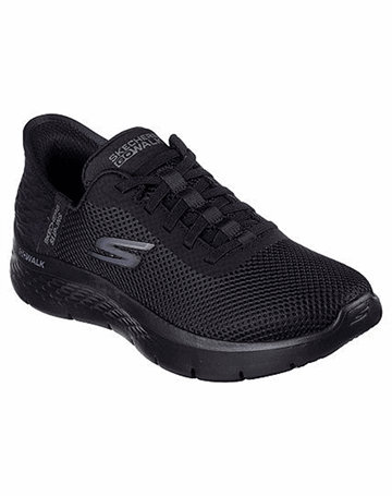 Skechers Go Walk Flex - Grand Entrance Fritidssko Black Dame