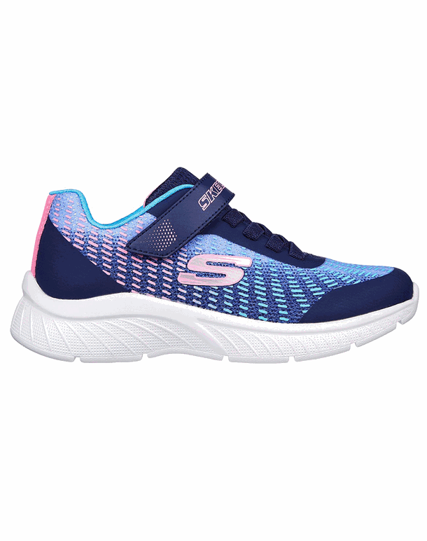 Skechers MicroSpec Børnesko Navy Pige