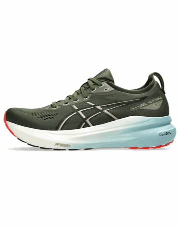 Asics Gel-Kayano 31 Løbesko Smog Green/Black Herre