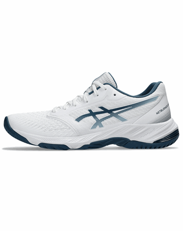 Asics Netburner Ballistic FF 3 Håndboldsko White/Vintage Indigo Herre