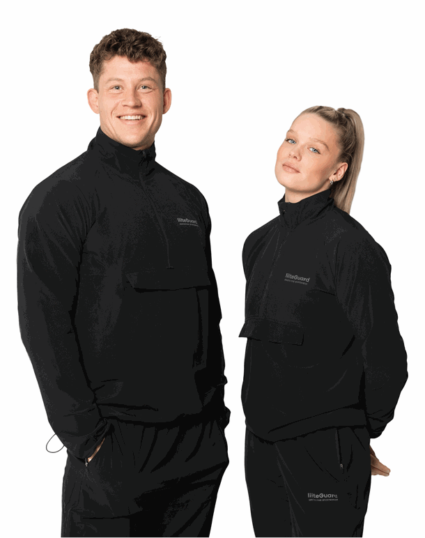 LiiteGuard Re-Liite Anorak Sort Unisex