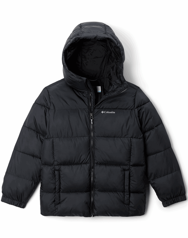 Columbia Puffect Hooded Jacket Jakke Sort Børn