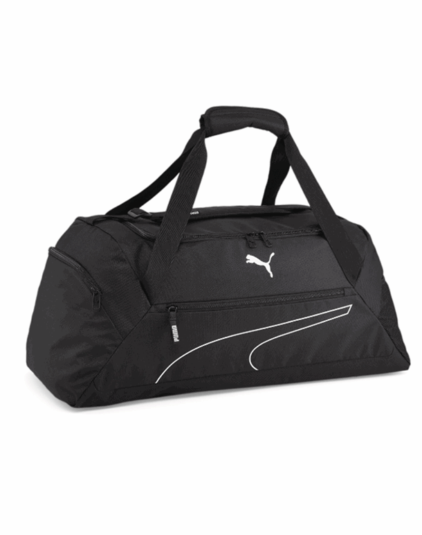 Puma Fundamental Medium Sportstaske Sort Unisex