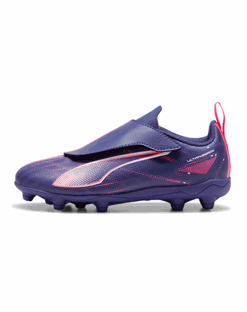 Puma Ultra 5 Play FG/AG  Fodboldstøvle Lapis Lazuli/White Børn