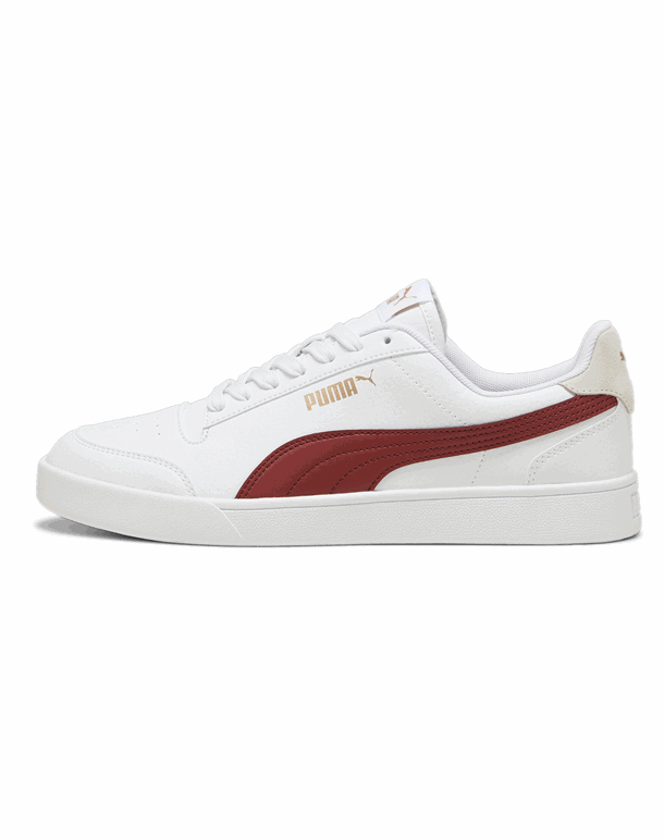 Puma Shuffle Sko Hvid/Rød Unisex