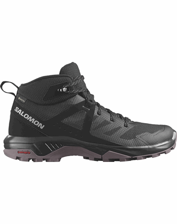 Salomon Extend Mid GTX Vandrestøvler Sort/Lilla Dame