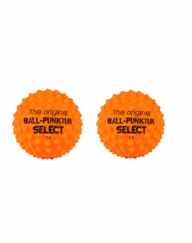 SELECT Ball-Punktur Massagebolde 2 stk. Orange Unisex