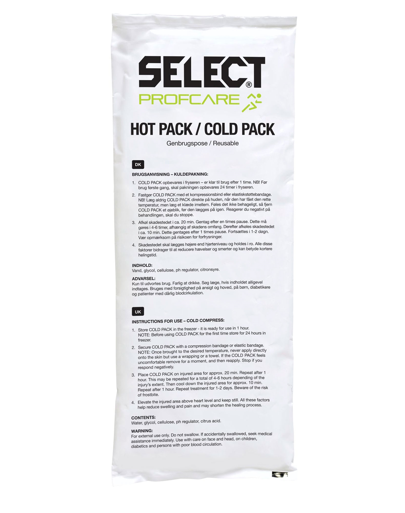 Køb Select pack II is/varme pose unisex i hvid