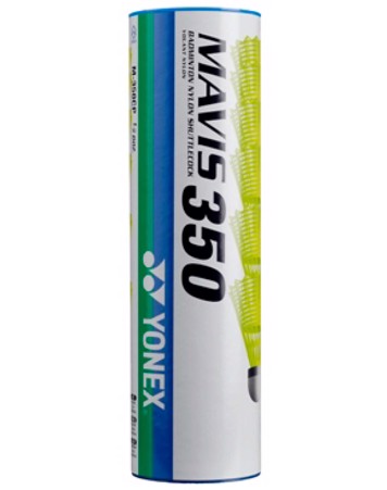 Yonex Badmintonbolde 6 stk. Mavis 350 Gul Hurtig Gul Unisex